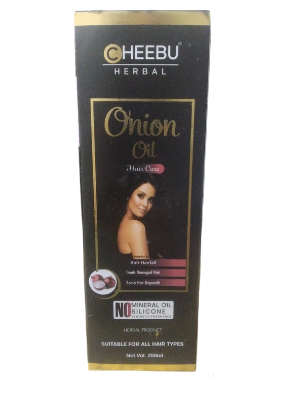 Cheebu Herbal Cosmetics  Cheebu Herbal Onion Oil 200ml