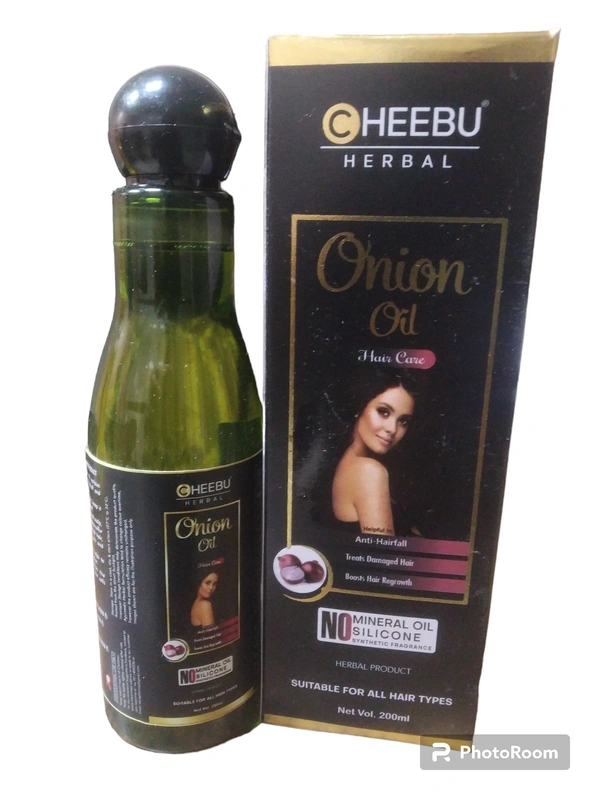Cheebu Herbal Cosmetics  Cheebu Herbal Onion Oil 200ml