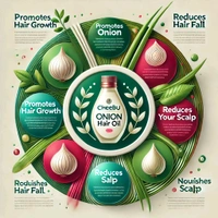 Cheebu Herbal Cosmetics  Cheebu Herbal Onion Oil 200ml