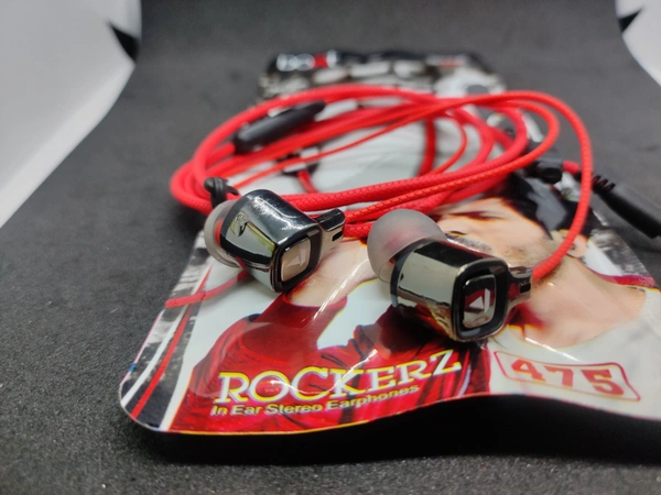 Boat 475 Earphone - Gray, Premium Look