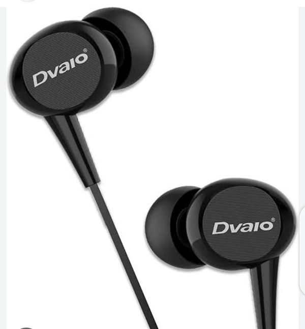 Dvaio Eb 400 Bass Boosted Wire Headphone - Red, Matt Red