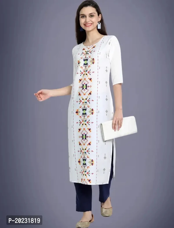 Amazing American Crepe Printed Kurti For Women