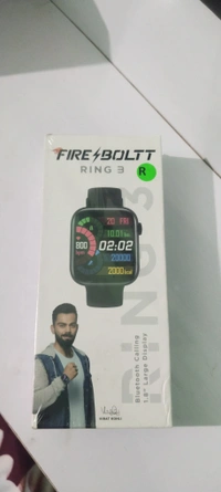 Firebolt Ring 3 Smart Watch  - Black, Free