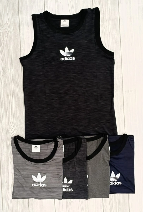 Sleeveless Muscle Vests - ₹150  - M,L,XL,XXL, As per product photograph