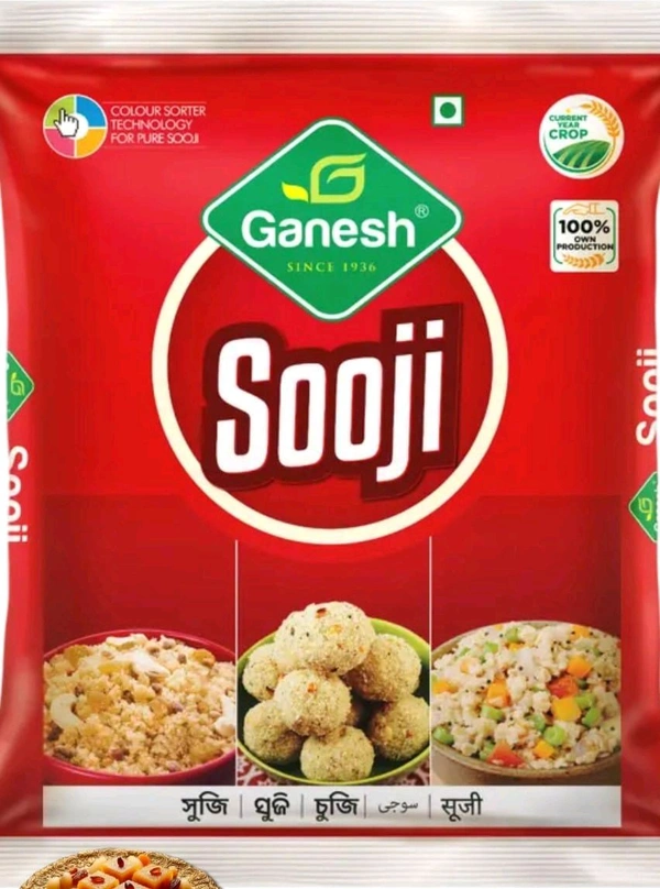 Ganesh Rava Sooji - 200gm.