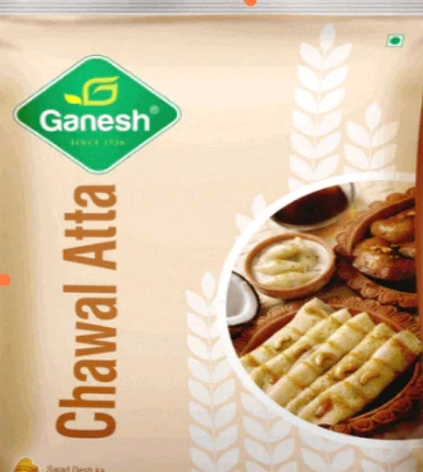 Ganesh Chawal Atta 500gm - 500gm