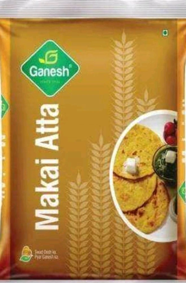 Ganesh Makai Atta 500gm - 500gm