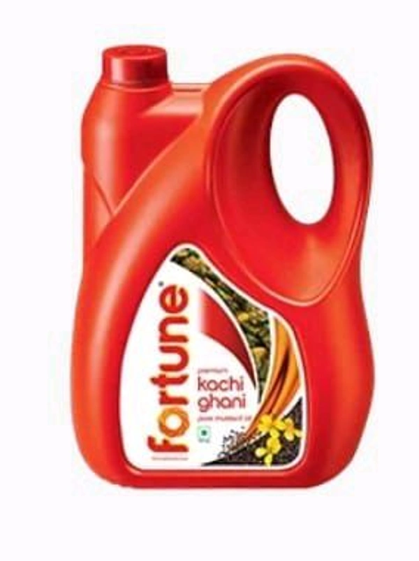 Fortune Kachhi Ghani Mustard Oil - 5 ltr.