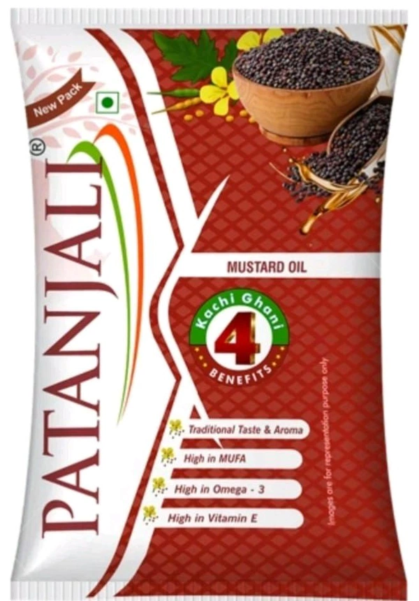 Patanjali Mustard Oil - 1ltr