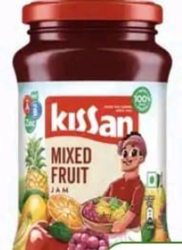 Kissan Mixed Fruit Jam - 200gm.