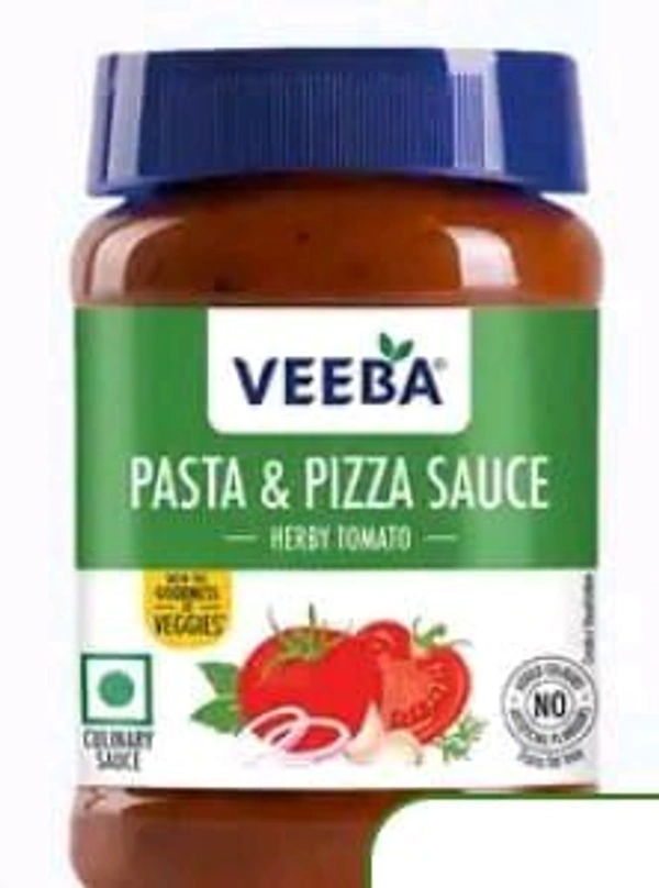 Veeba Herby Tomato Pizza & Pasta Sauce - 525gm.