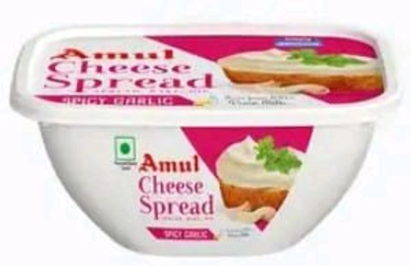 Amul Spicy Garlic Cheese Spread - 200gm.