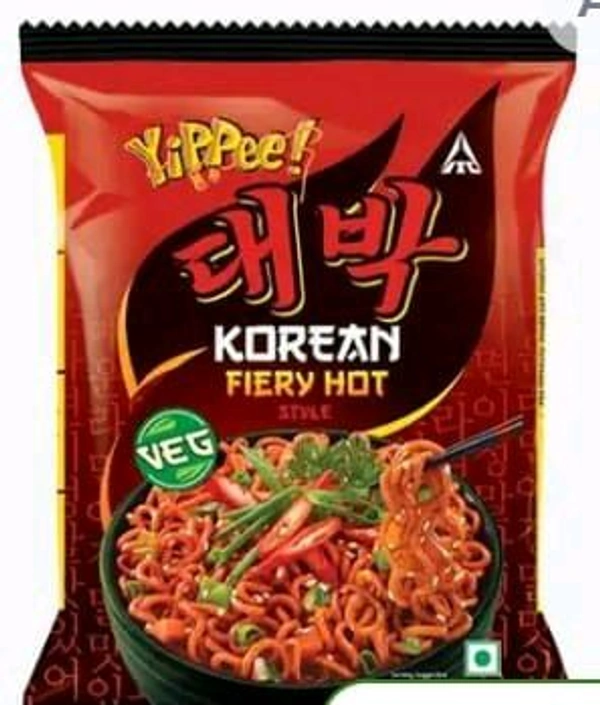 Yippee Fiery Hot Veg Noodles 75gm.