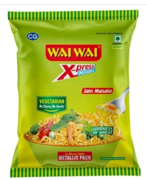 Wai Wai X-Press Instant Noodles Jain Masala 55gm. - 55gm.