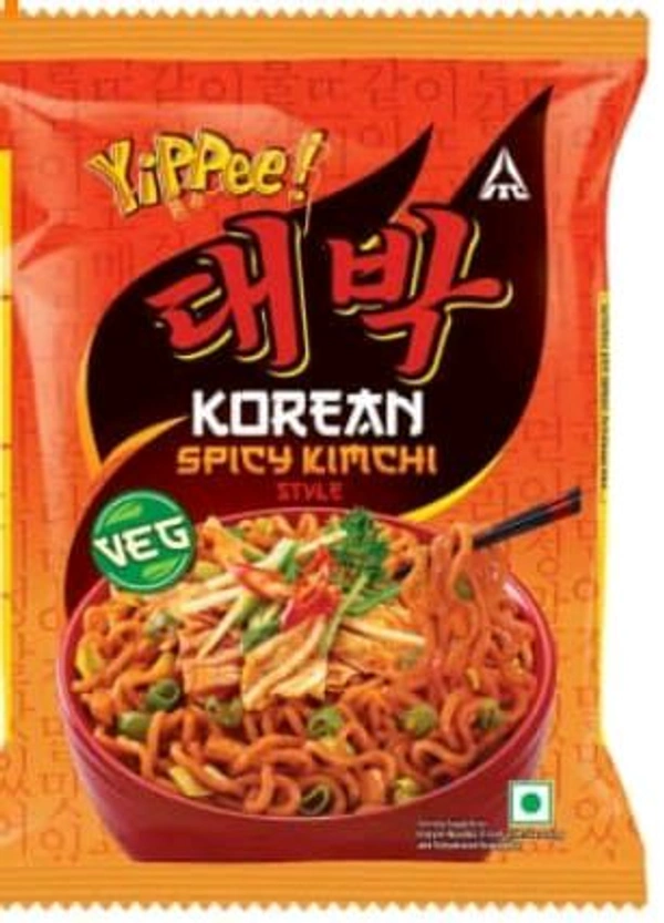 Yippee Korean Spicy Kimchi Noodles 75gm.