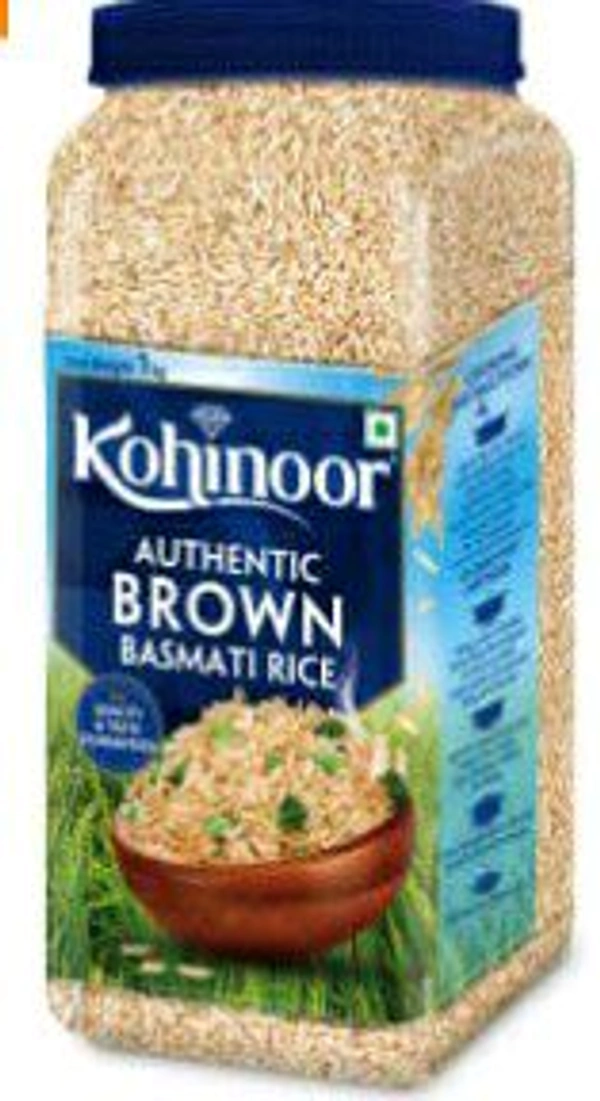 Kohinoor Brown Healthy Basmati Rice Jar 1 Kg.