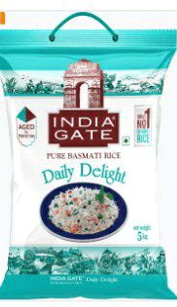 India Gate Daily Delight Rice 5 Kg.