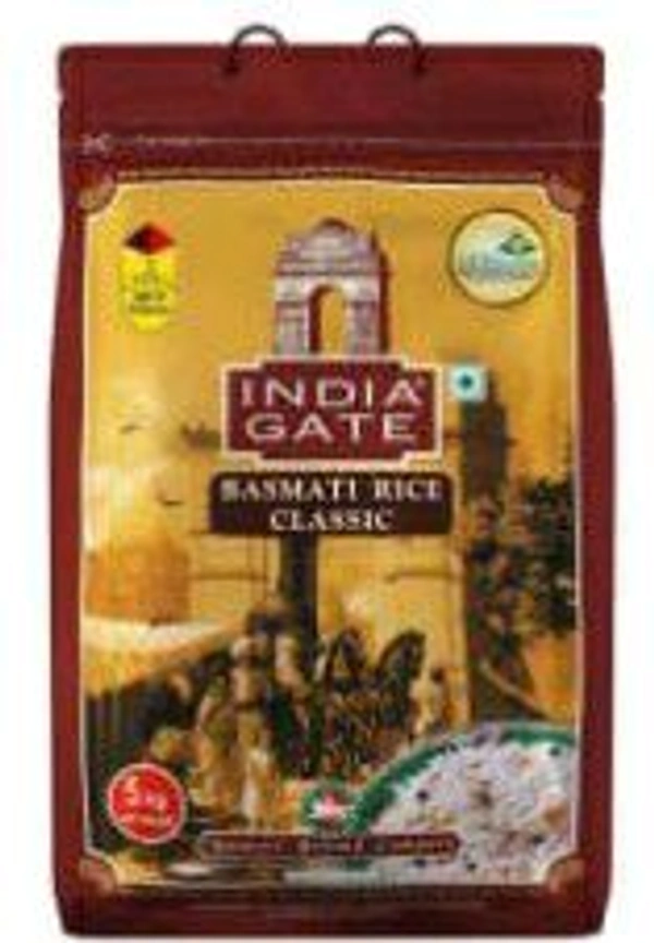 India Gate Basmati Rice Bag 1kg.