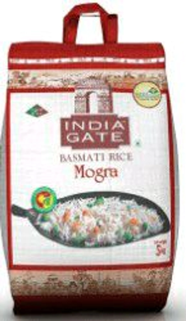 India Gate Mogra Basmati Rice 5 Kg.