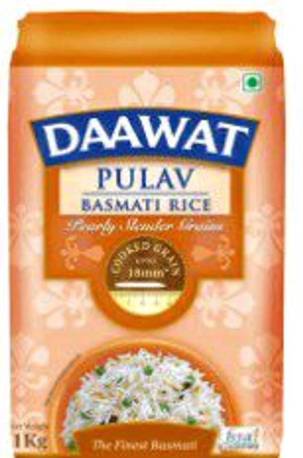 Daawat Pulav Basmati Rice 1 Kg.