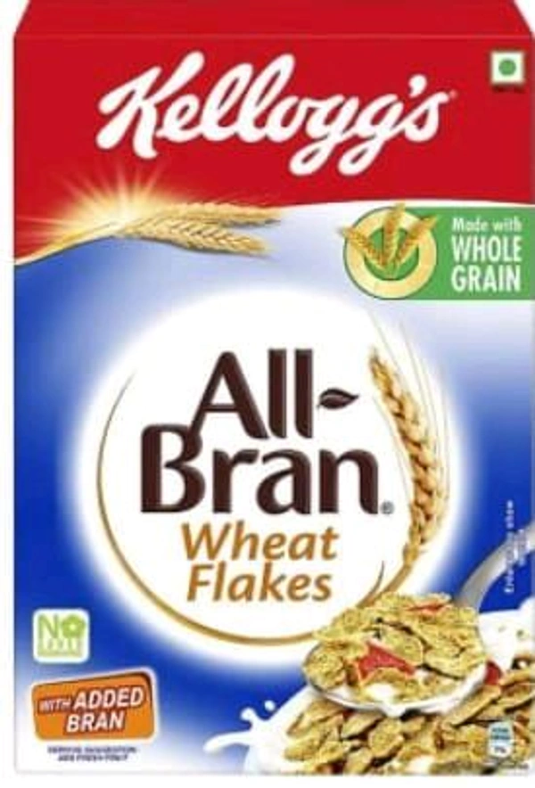 Kellogg's All Bran Wheat Flakes Box 425gm.