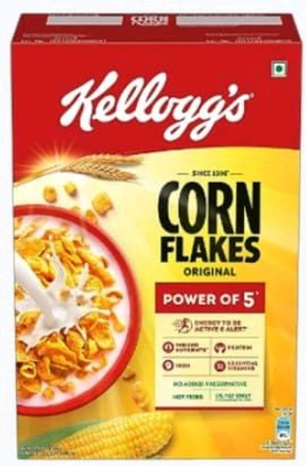 Kellogg's Cornflakes Breakfast Cereal 475gm.