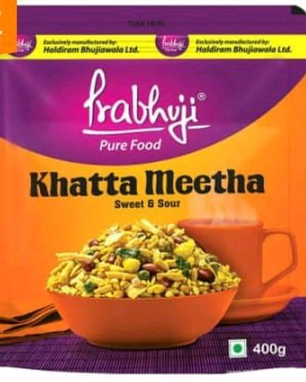 Prabhuji Khatta Meetha Mixture 400gm.