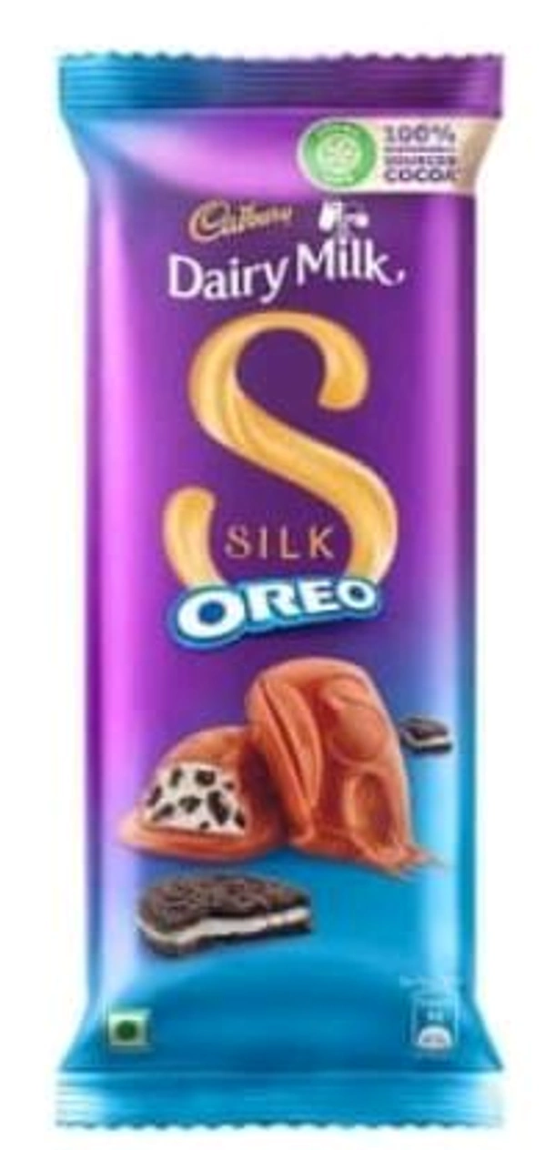 Cadbury Dairy Milk Silk Oreo Chocolate Bar 60gm.