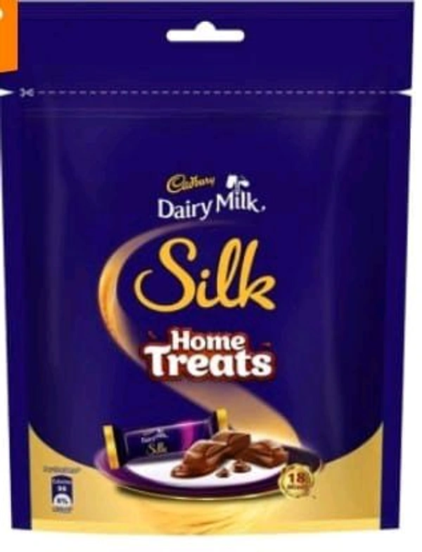 Cadbury Dairy Milk Home Treats Silk Minis Chocolate Pouch 162gm.