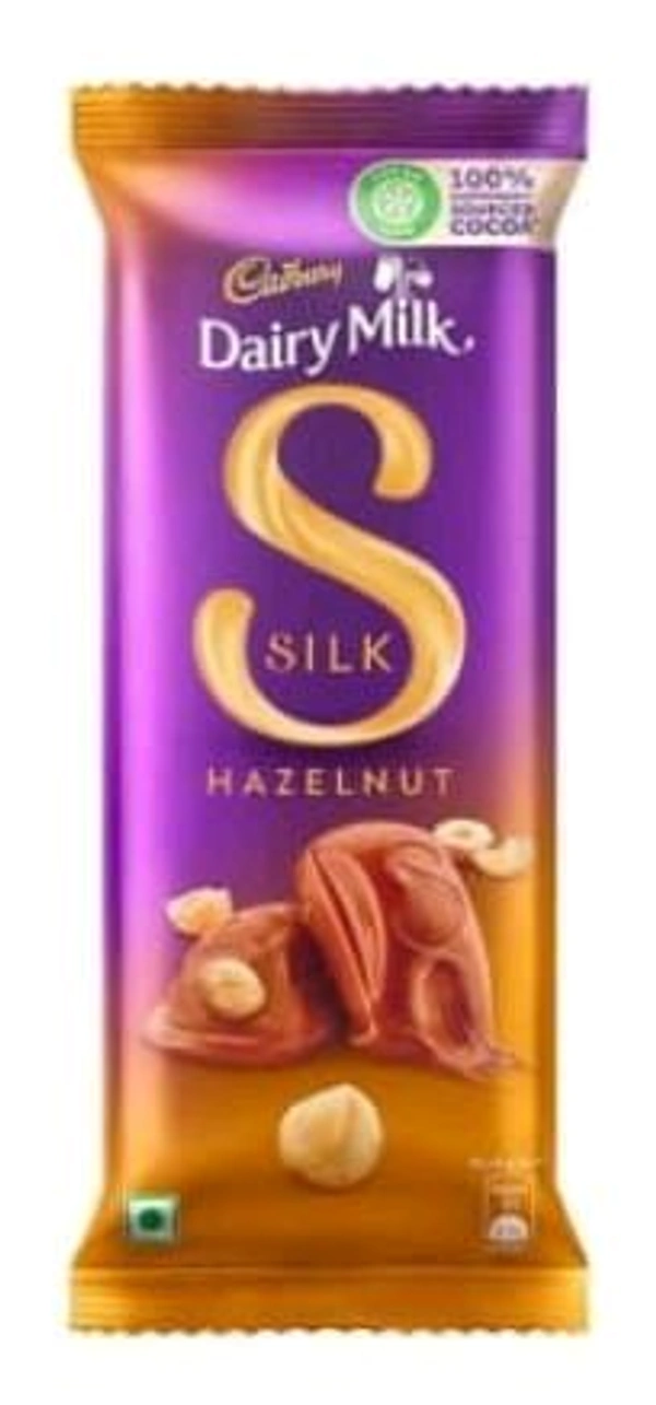 Cadbury Dairy Milk Silk Hazelnut Chocolates Bar 143gm.