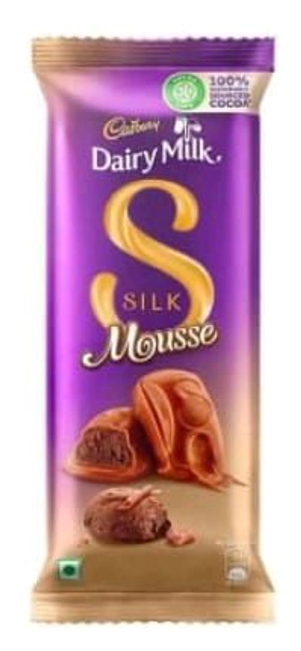 Cadbury Dairy Milk Silk Mousse Chocolate Bar 50gm.