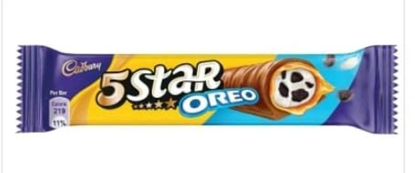 Cadbury 5 Star Oreo Chocolate Bar 42gm.