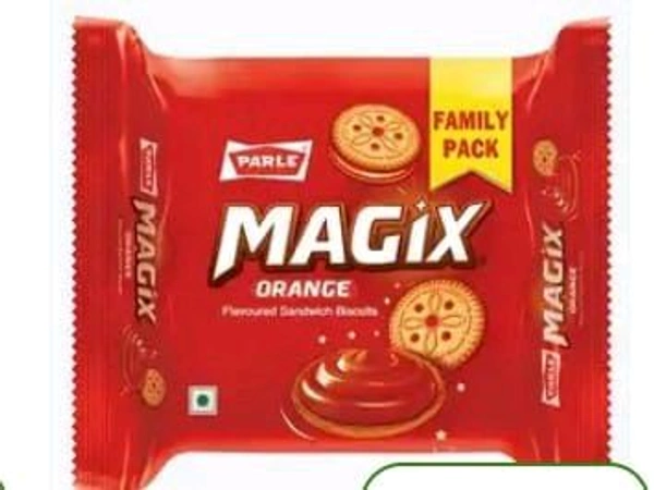 Parle Magix Orange Flavoured Cream Biscuit 183 gm.
