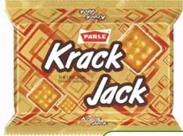 Parle Krackjack Crackers Sweet & Salty Biscuit 200gm.