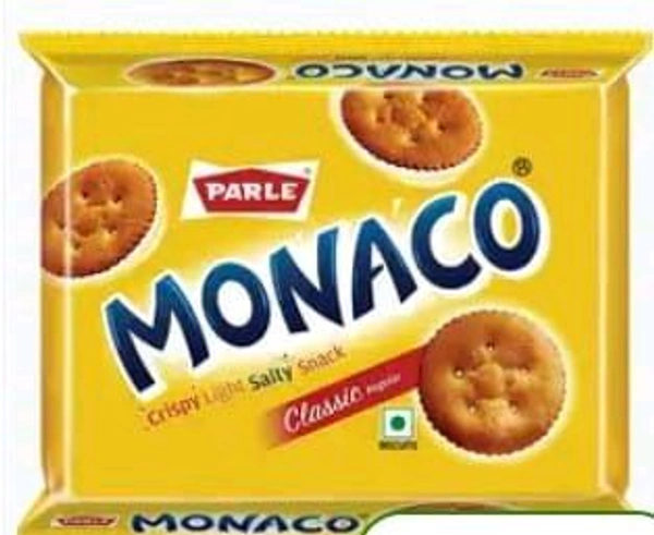 Parle Monaco Light Salty Classic Regular Biscuit 185.6gm.
