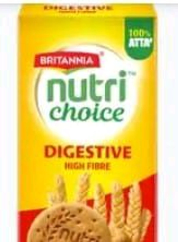 Britannia Nutrichoice Digestive High Fiber Biscuit 250gm.