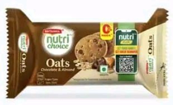 Britannia NutriChoice Oats Biscuit 75gm.