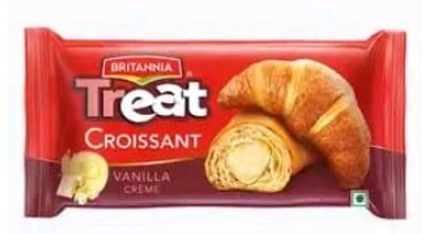 Britannia Treat Croissant With Vanilla Creme 