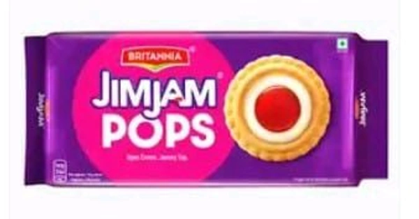 Britannia Treat Jimjam Pops Crunchy Biscuit 350gm.