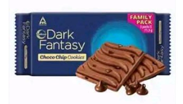 Sunfeast Dark Fantasy Choco Chip Chocolate Cookies 357.5gm