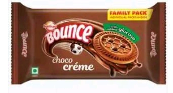 Sunfeast Bounce Chocolate Cream Biscuit 372gm.