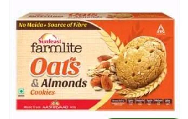 Sunfeast Farmlite Oats & Almonds Cookies 300gm.