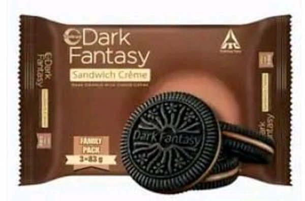 Sunfeast Dark Fantasy Choco Creme Center Biscuit 3×83gm.