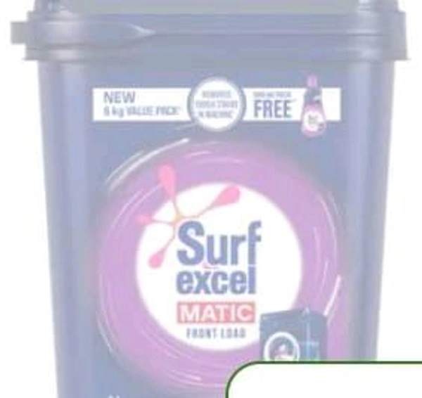 Surf Excel Front Load Detergent Powder 5kg.