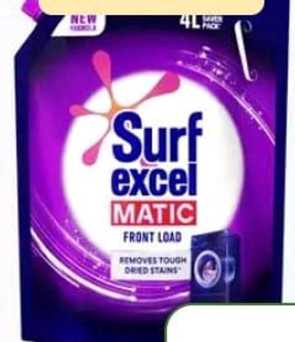 Surf Excel Front Load Liquid Detergent 4ltr.