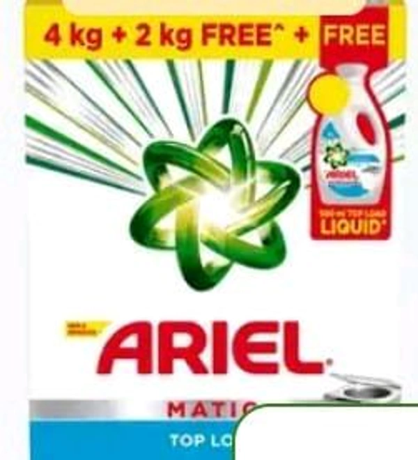 Ariel Matic Top Load Detergent Powder 4kg.+2kg.