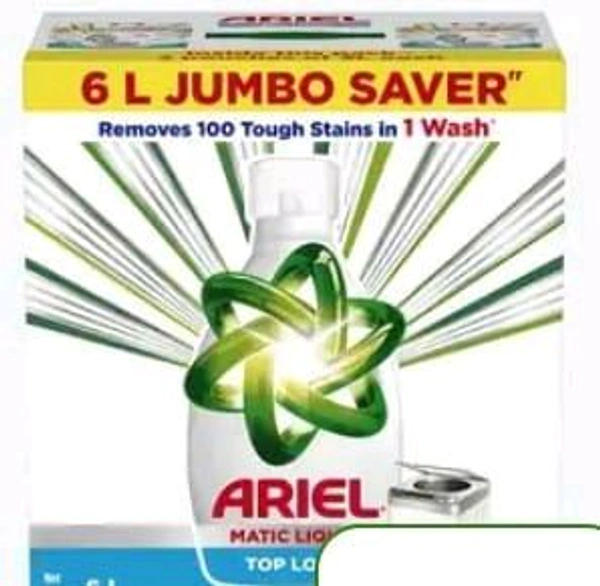 Ariel Matic Top Load Liquid Detergent With Stain Remover 6 ltr.