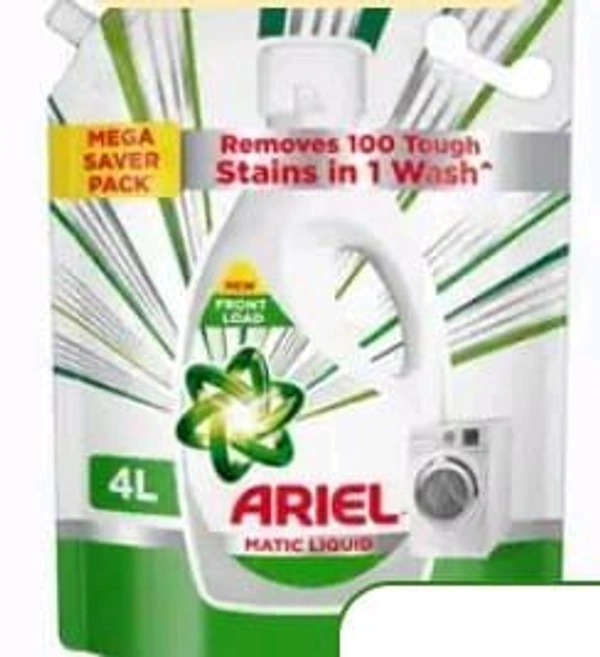 Ariel Matic Front Load Liquid Detergent 4 ltr.