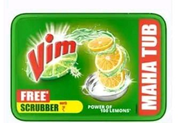 Vim Lemon Dishwashing Tub 500gm.