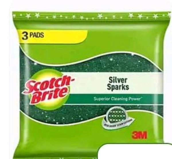 Scotch Brite Stain Cutters S-Shape Scrub Pad Large 